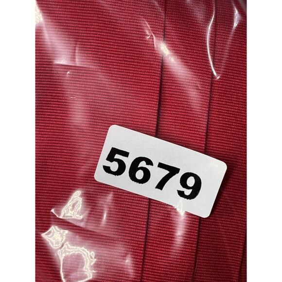 Robert Talbot Red Silk Cummerbund One Size - Picture 4 of 4